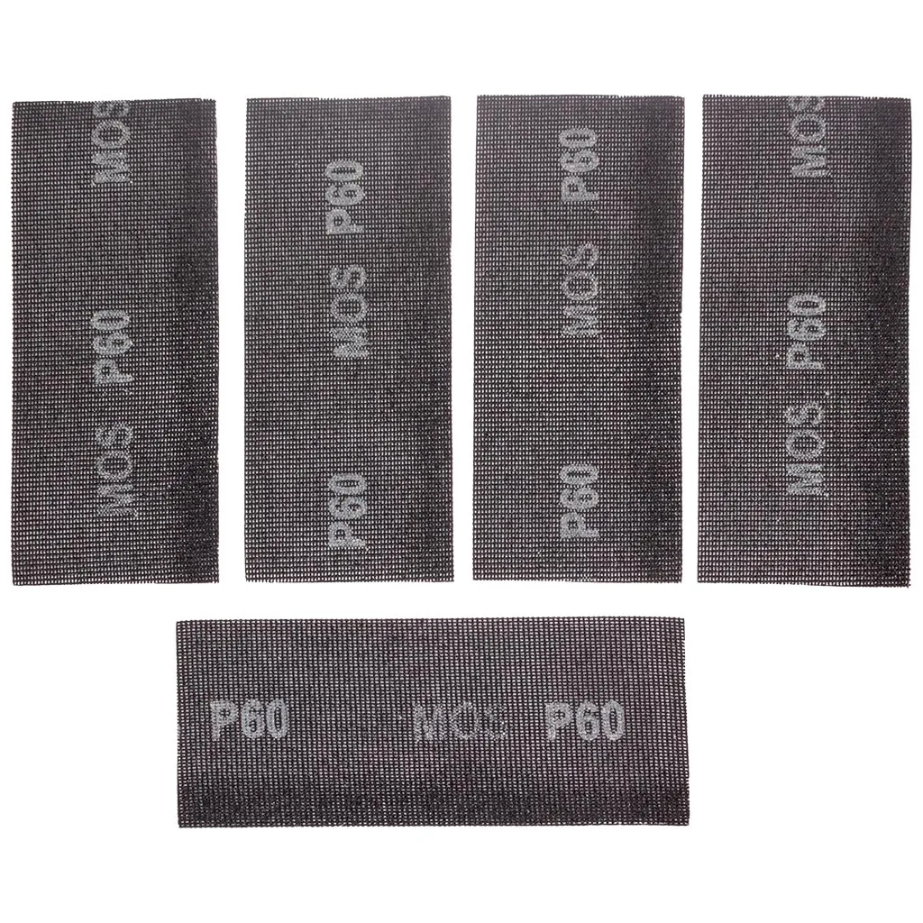 Сетка шлифовальная Mos, 115х280мм, № 60, 5шт