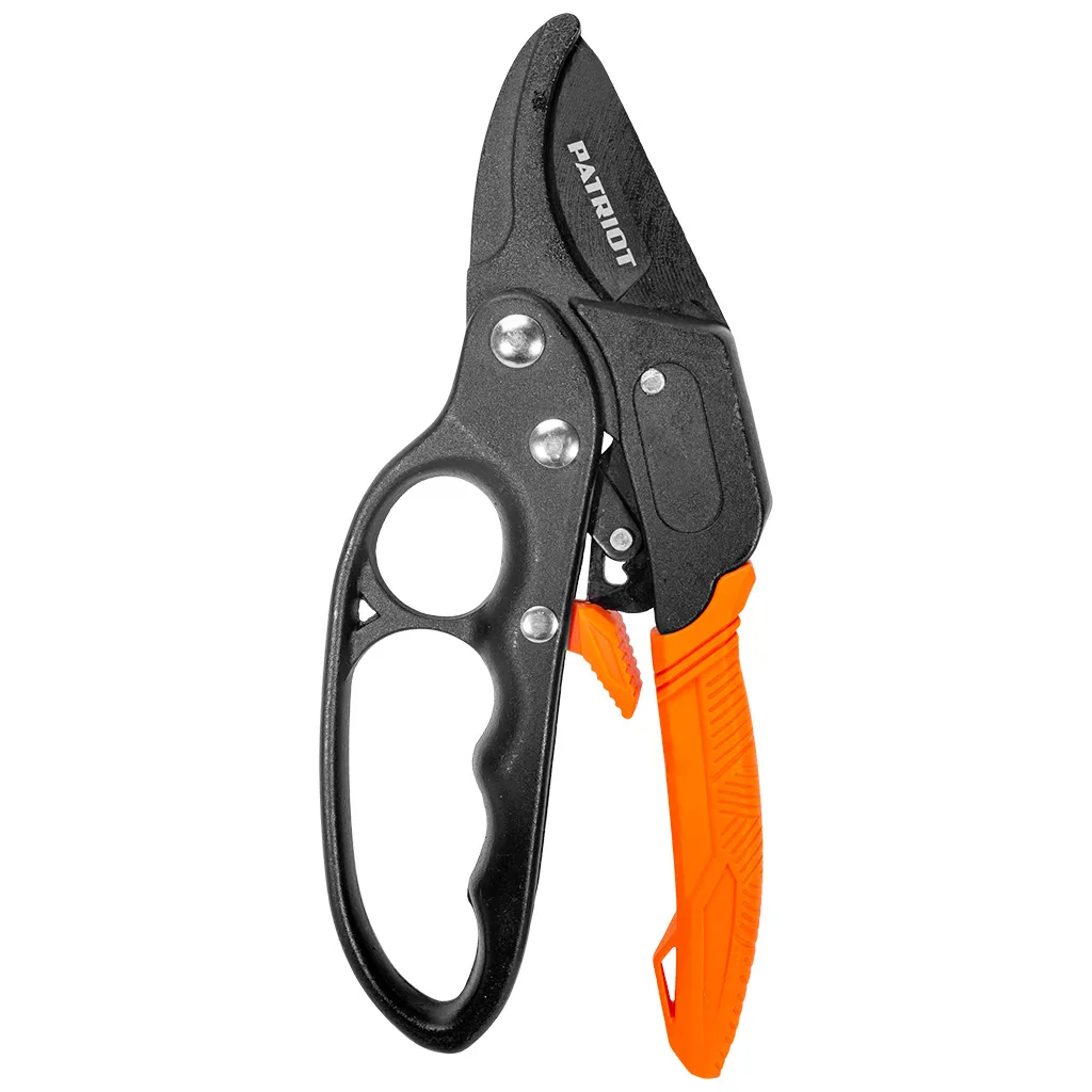Секатор Patriot PBP 205R, с храповым механизмом, контактный, 205мм