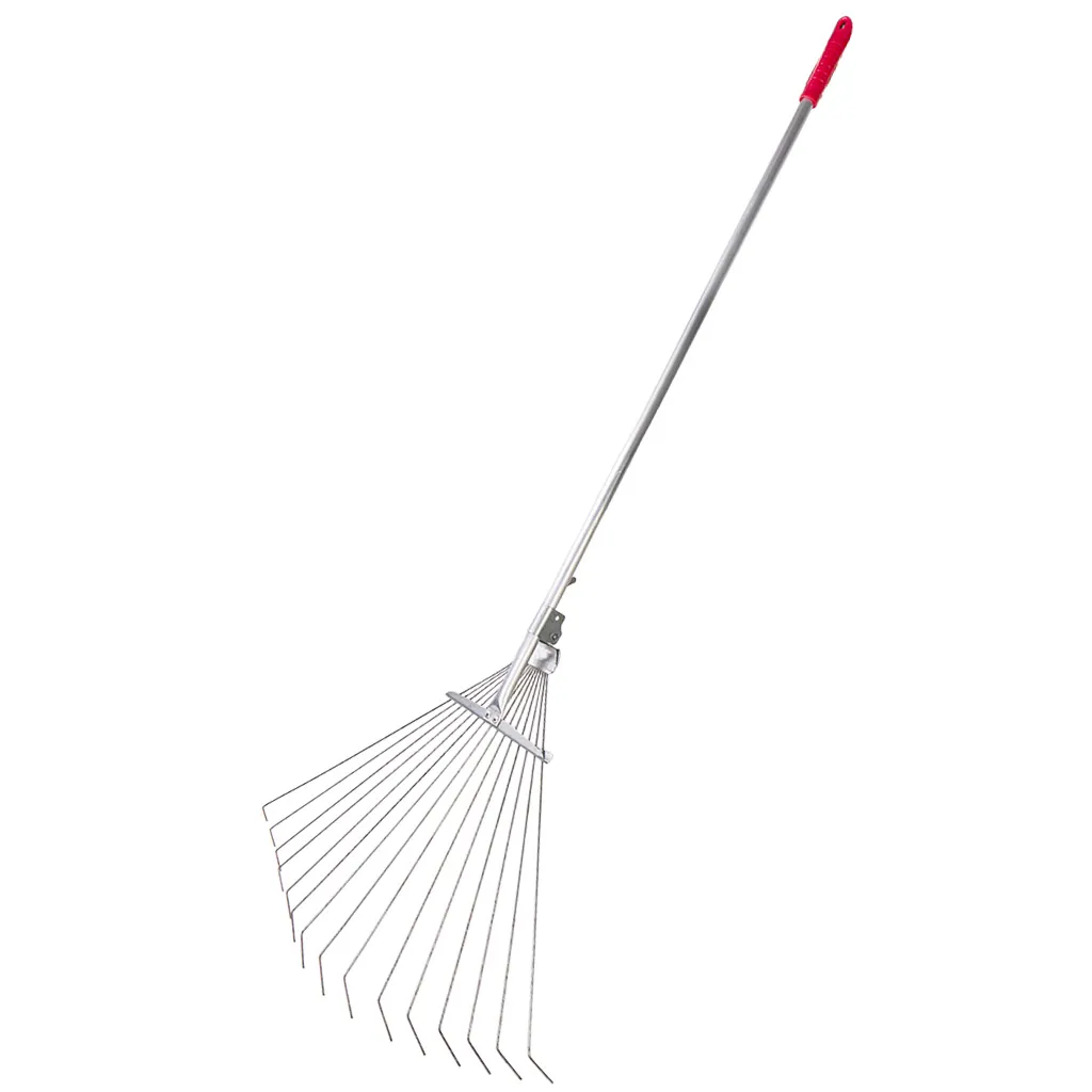 Грабли веерные, проволочные, 15 зубьев, оцинкованные