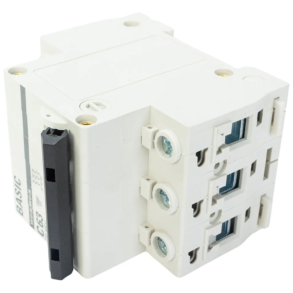 Выключатель автоматический ВА47-29 EKF, 3 полюсный, 63А С 4.5кА