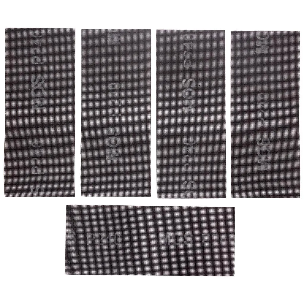 Сетка шлифовальная Mos, 115х280мм, № 240, 5шт