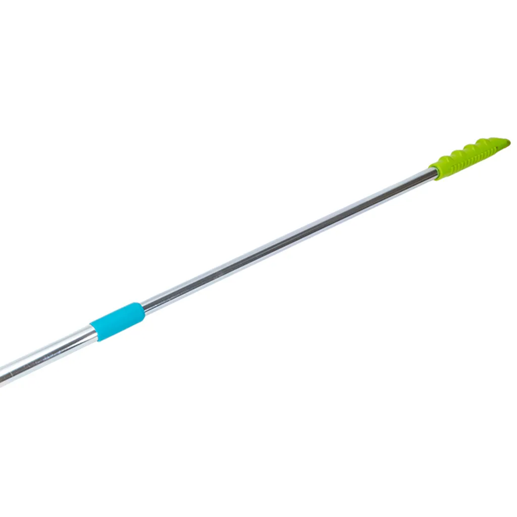 Грабли веерные, проволочные, 15 зубьев, стальные, телескопическая ручка