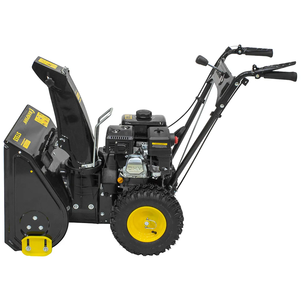Снегоуборочная машина бензиновая Champion ST553, ручной старт