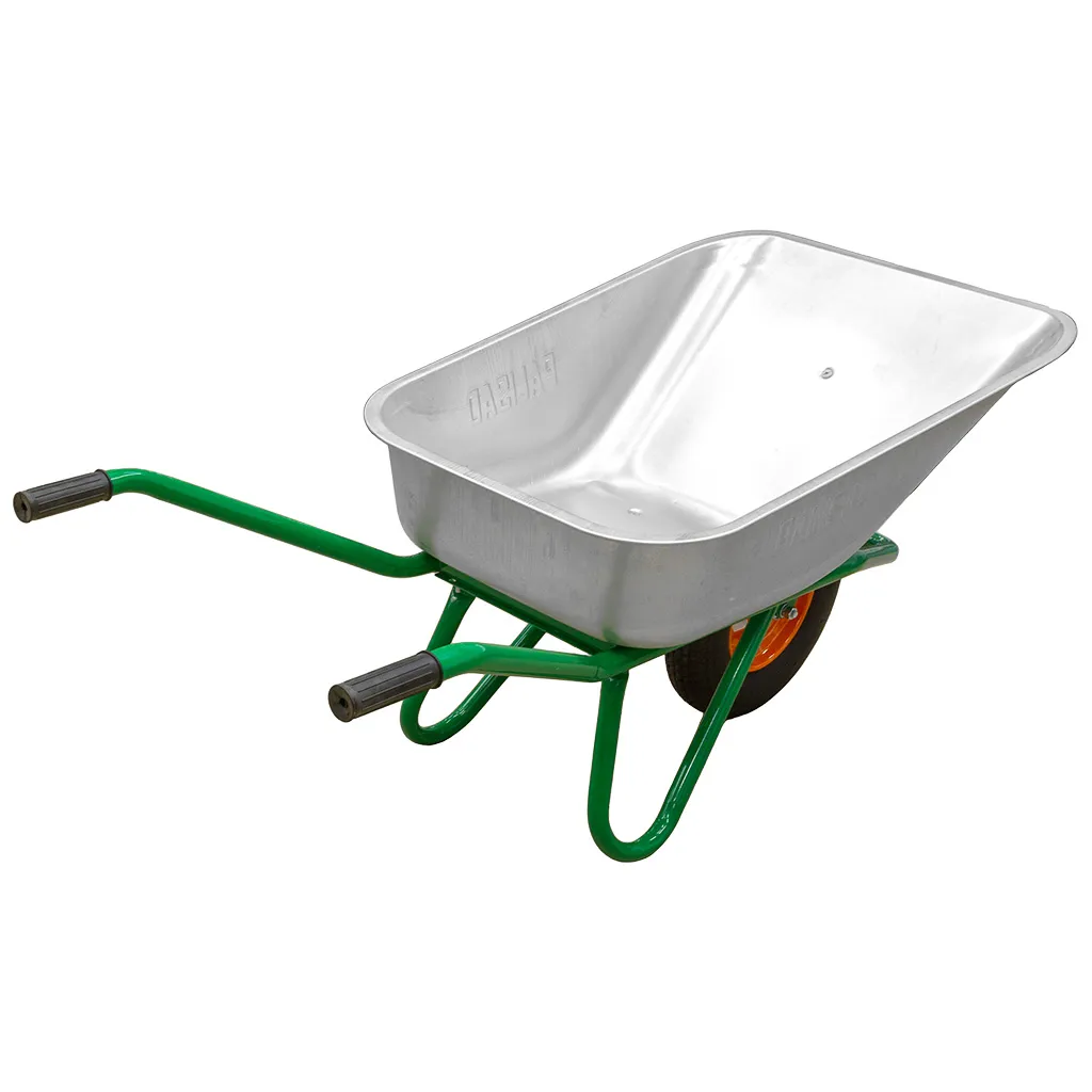 Тачка садово-строительная 1-колесная 90л, 200 кг, пневмо, Palisad