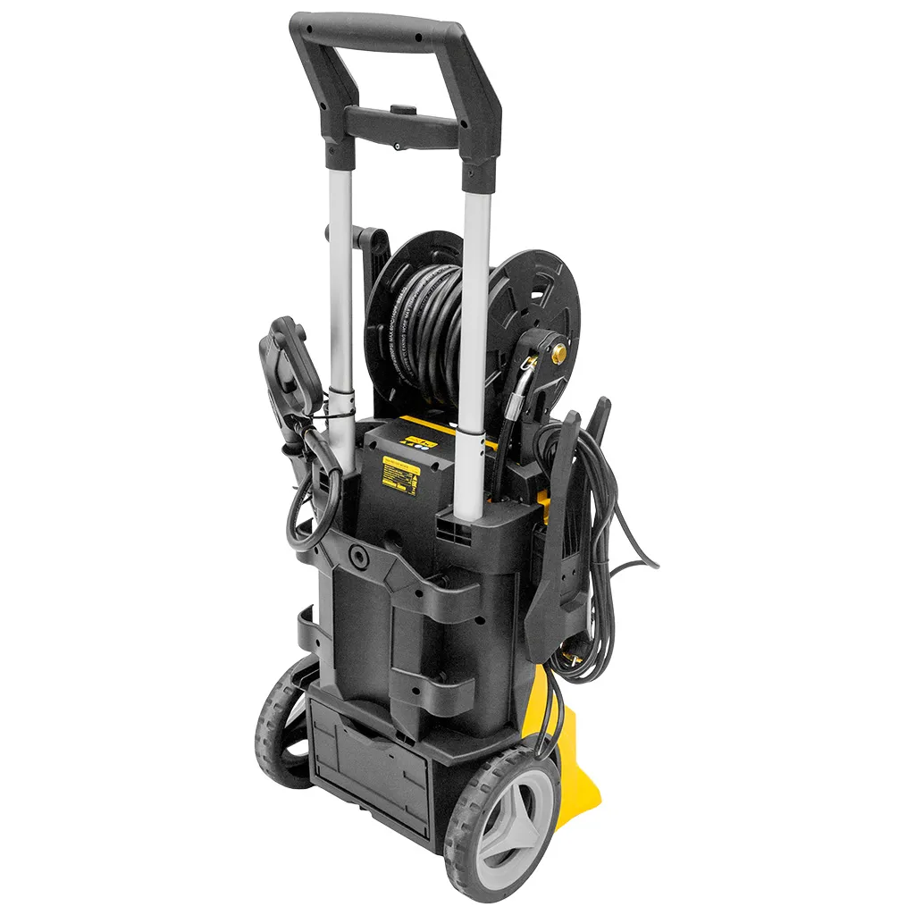 Мойка высокого давления Denzel R-210iD, с барабаном, 2600Вт, 210 бар, 8л/мин