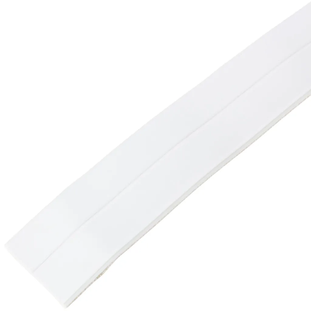 Лента бордюрная ВМ03-38, высота 38мм, длина 3,35м, белая, ПВХ