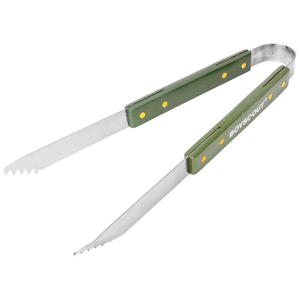 Набор Boyscout, сумка-фартук, вилка, лопатка, щипцы, солонка, перечница