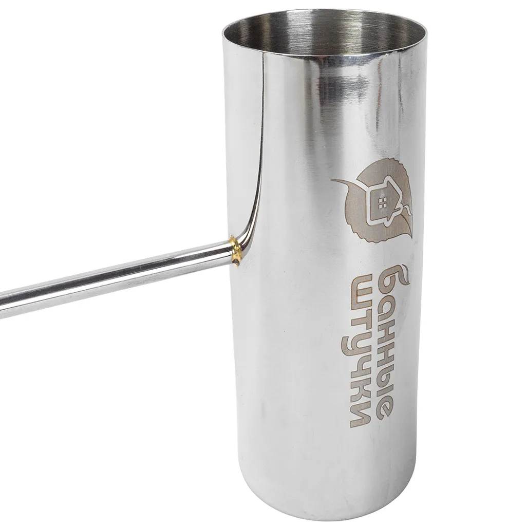 Ковш из нержавеющей стали Банные штучки, для бани и сауны, с деревянной ручкой, 0.23л