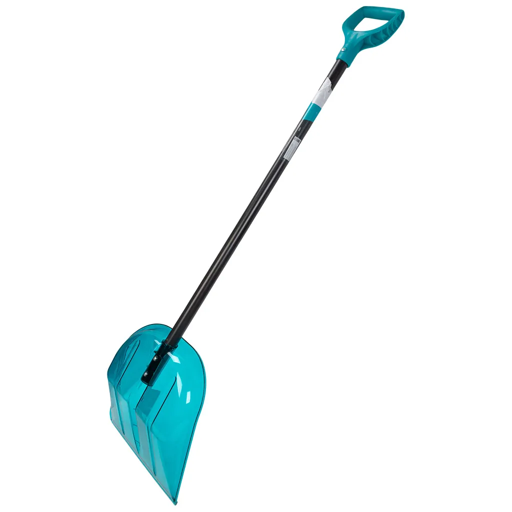 Лопата для уборки снега Palisad Luxe, поликарбонат, алюминиевый черенок, 340мм х 385мм