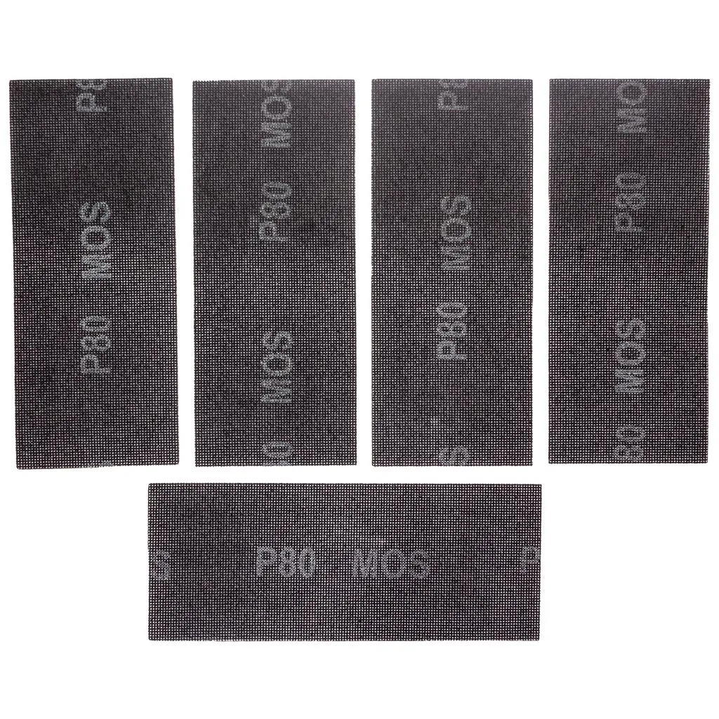 Сетка шлифовальная Mos, 115х280мм, № 80, 5шт