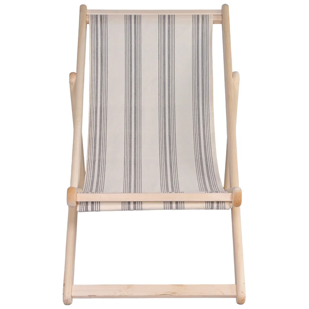 Шезлонг гибкий на ткани, 600мм х 750мм х 1600мм, липа