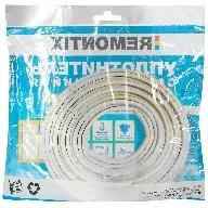 Уплотнитель для окон и дверей Remontix, Р-профиль, 9мм х 6м, самоклеящийся, белый цены в Воронеже