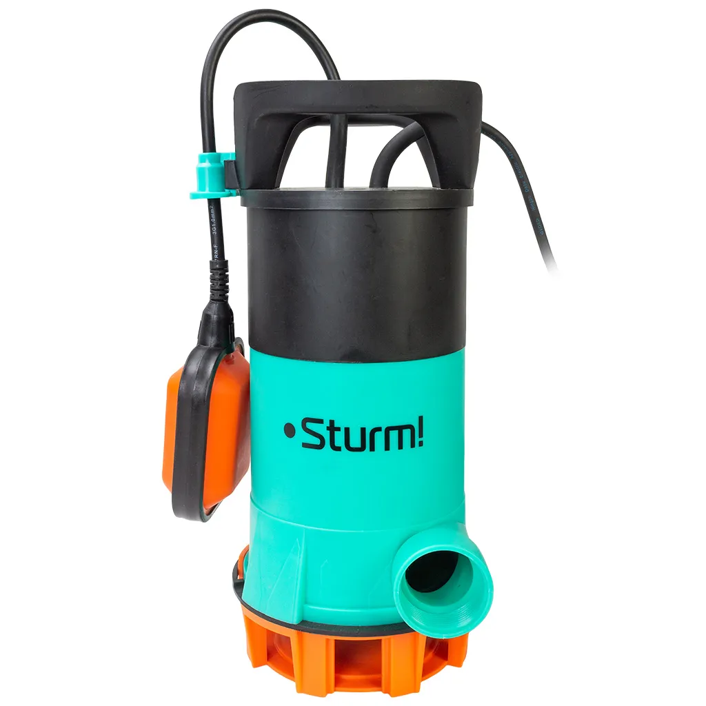 Насос дренажный Sturm! WP9790PVU, для чистой и грязной воды