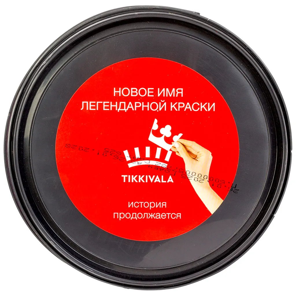 Краска водно-дисперсионная интерьерная Tikkurila Euro Matt-3 акриловая, база А, 2.7л.