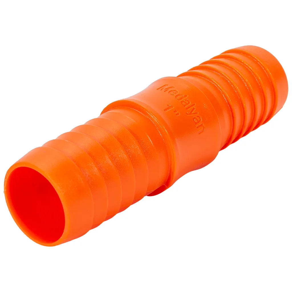 Соединитель штуцер Medalyan, 1" - 1" шланг-шланг