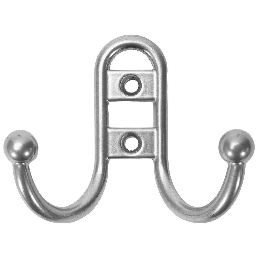 Крючок-вешалка, хром, №13