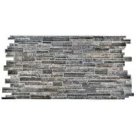 Декоративная панель ПВХ ArtDecArt, 960х480мм, "Камень Пластушка серая" цены в Воронеже