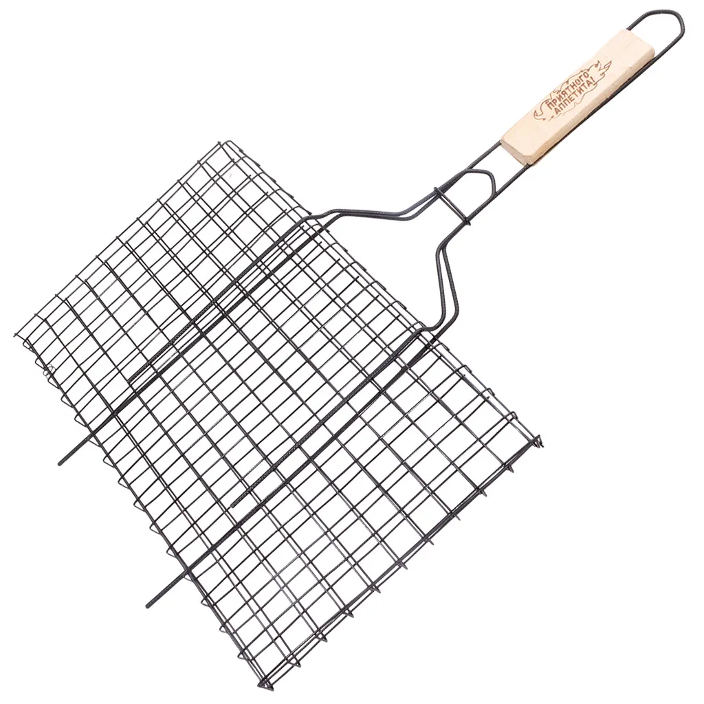 Решетка барбекю, универсальная, средняя, 360х260х18мм