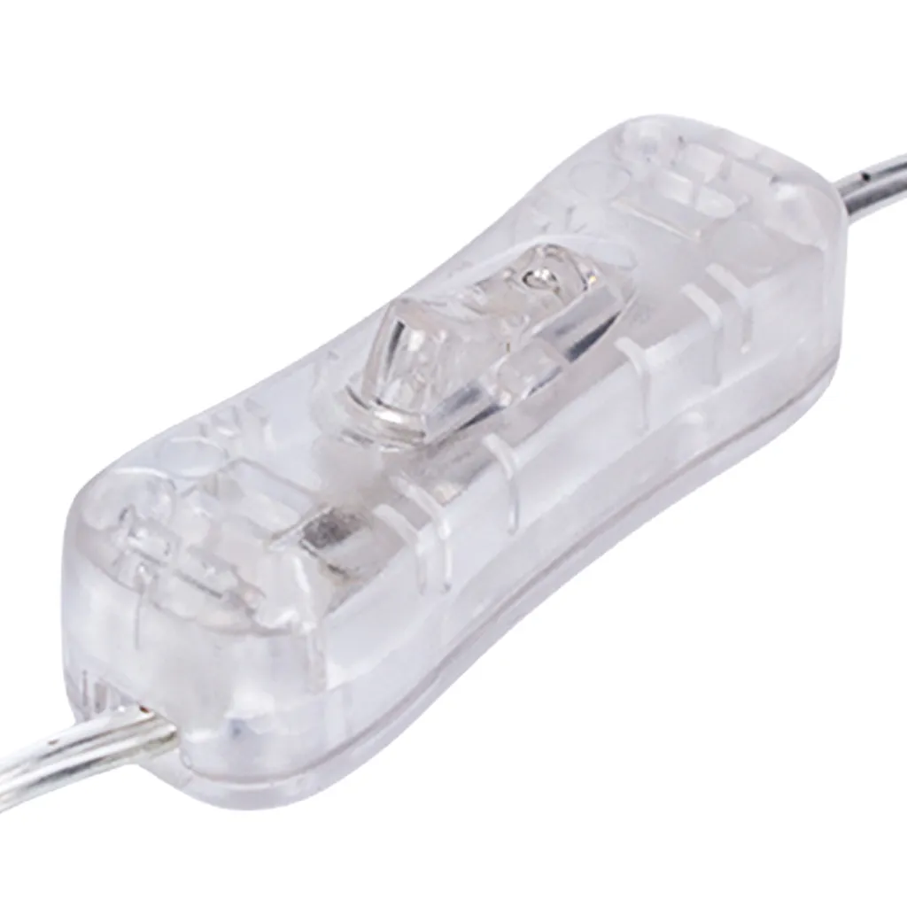 Удлинитель для электрогирлянд, 5м с выключателем