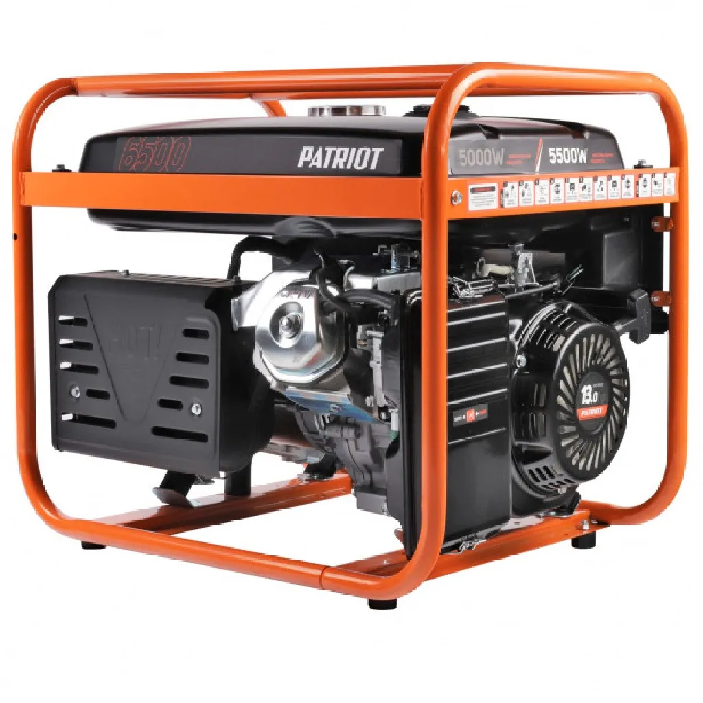 Генератор бензиновый Patriot SRGE 6500, 5.5 кВт