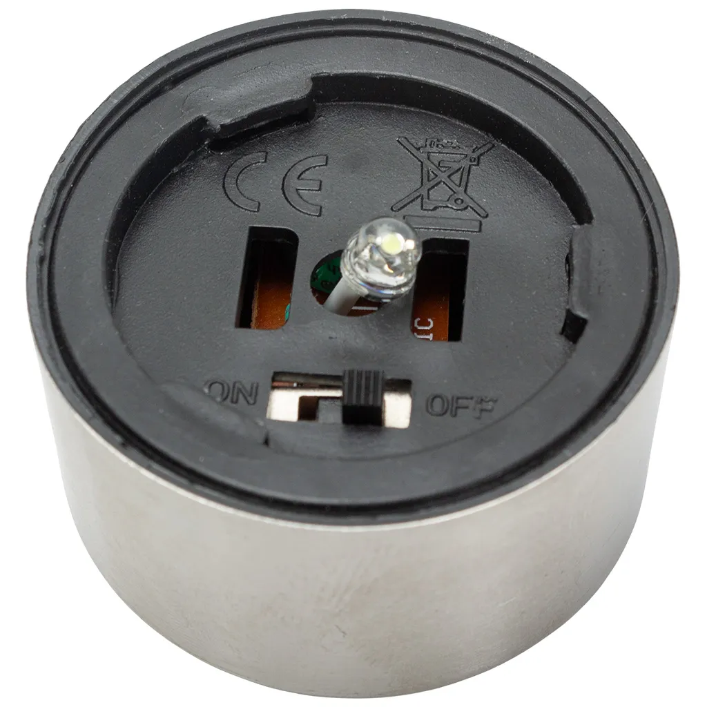 Светильник садовый на солнечной батарее LE GSL1, хром