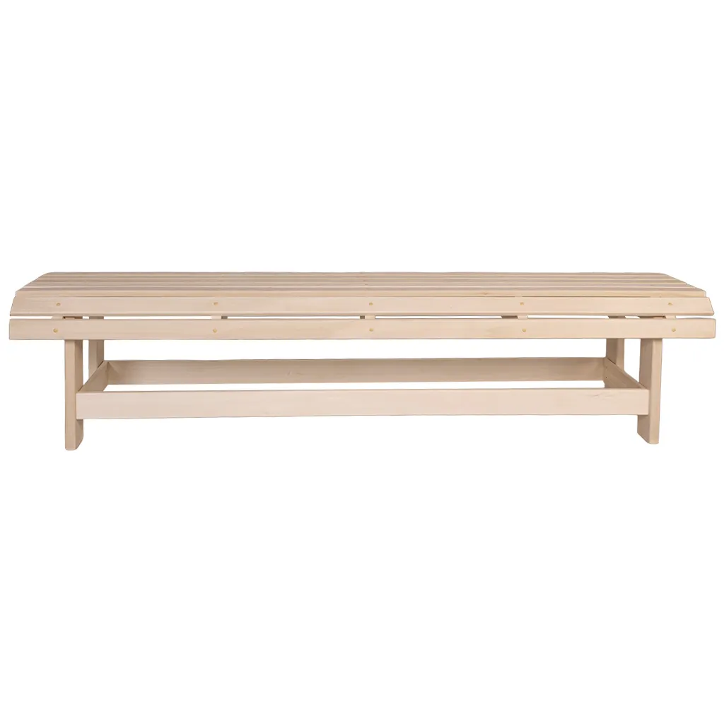 Лавка "Грибок", липа, 1800мм х 400мм х 445мм