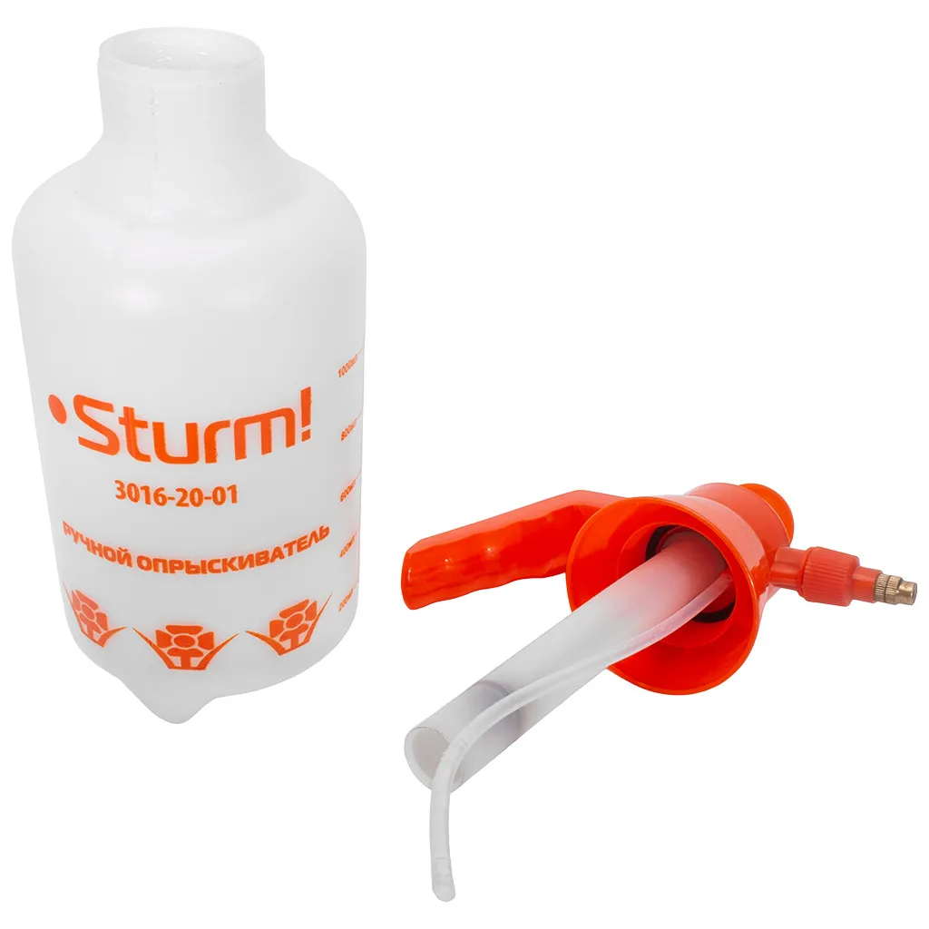 Опрыскиватель ручной Sturm!, с ручным насосом, 1л