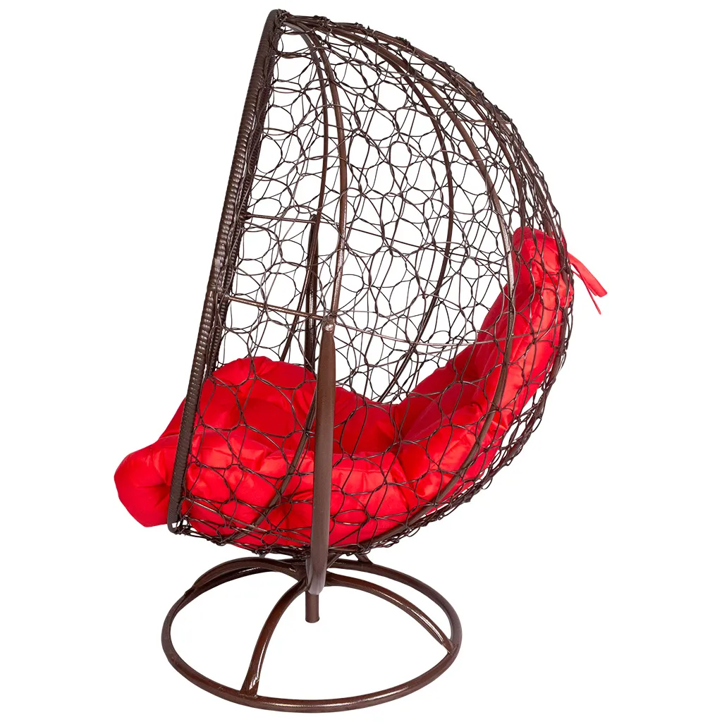 Кресло вращающееся "Кокон" 4762, коричневое