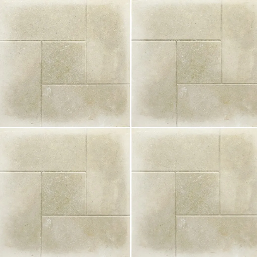 Плитка  тротуарная "4 кирпича ", 300х300мм, серая