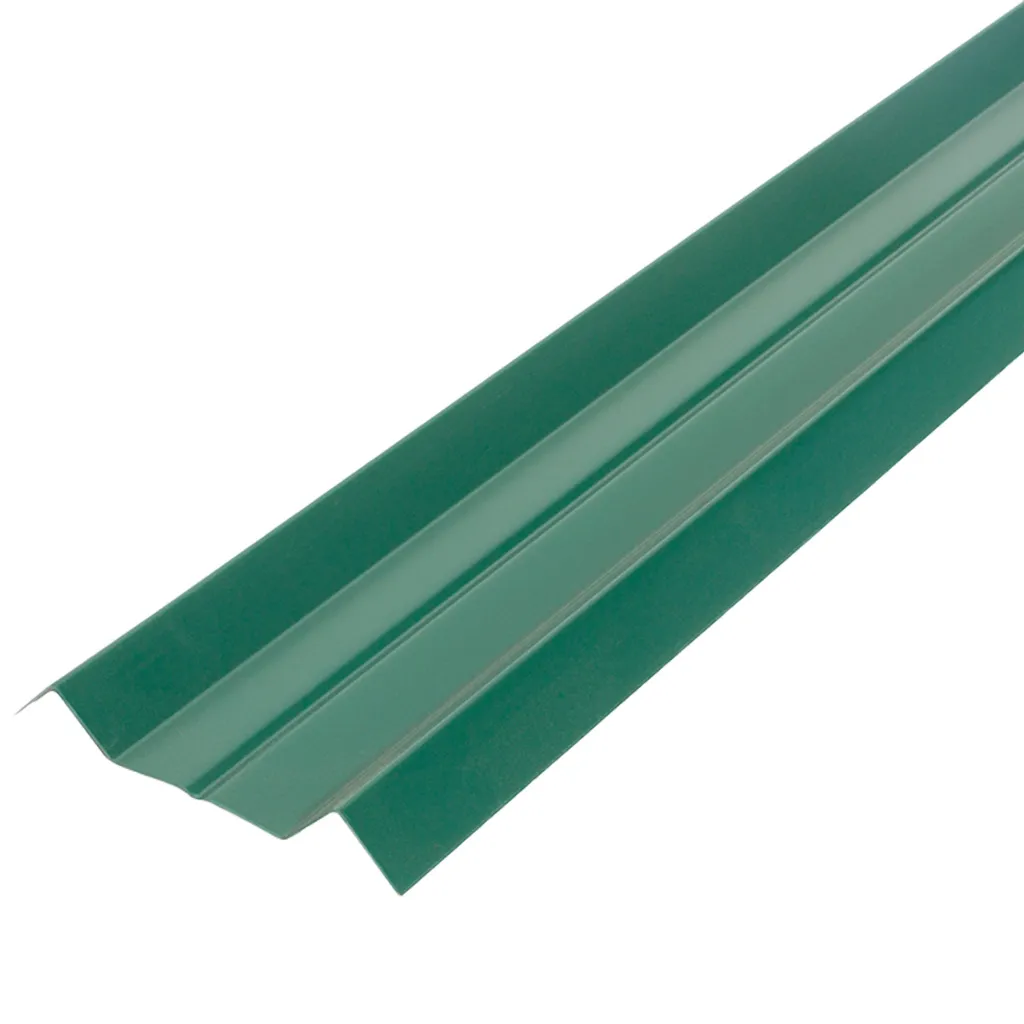 Штакетник металлический, 105 х 1250мм, RAL 6005 зеленый мох, М-образный