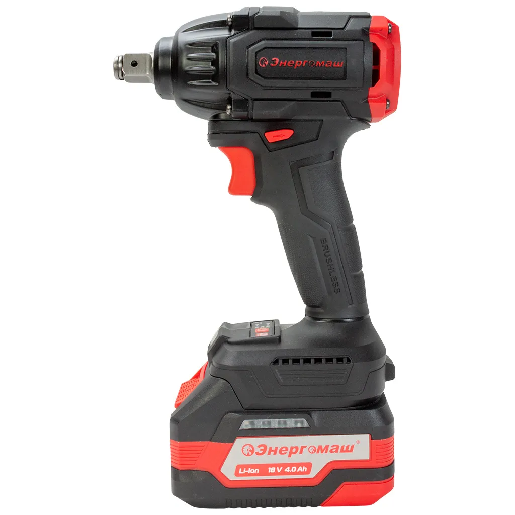 Гайковерт бесщеточный, ударный Hanskonner HCD18100S, 18В