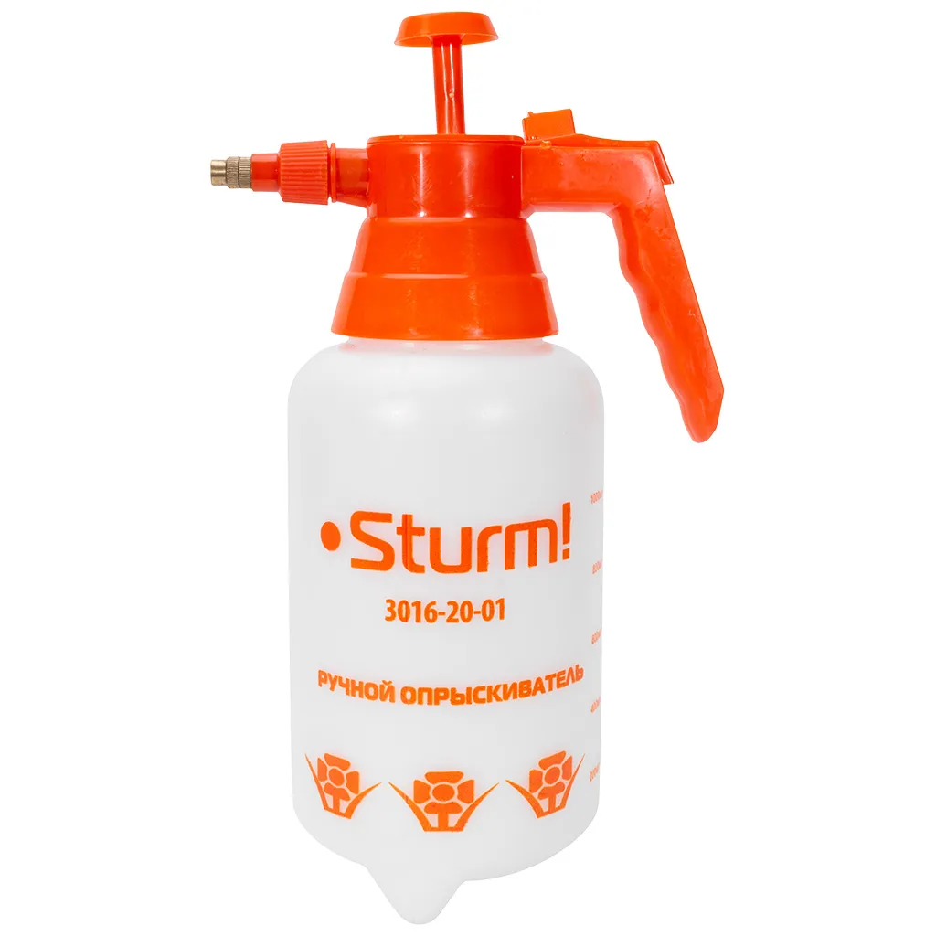 Опрыскиватель ручной Sturm!, с ручным насосом, 1л
