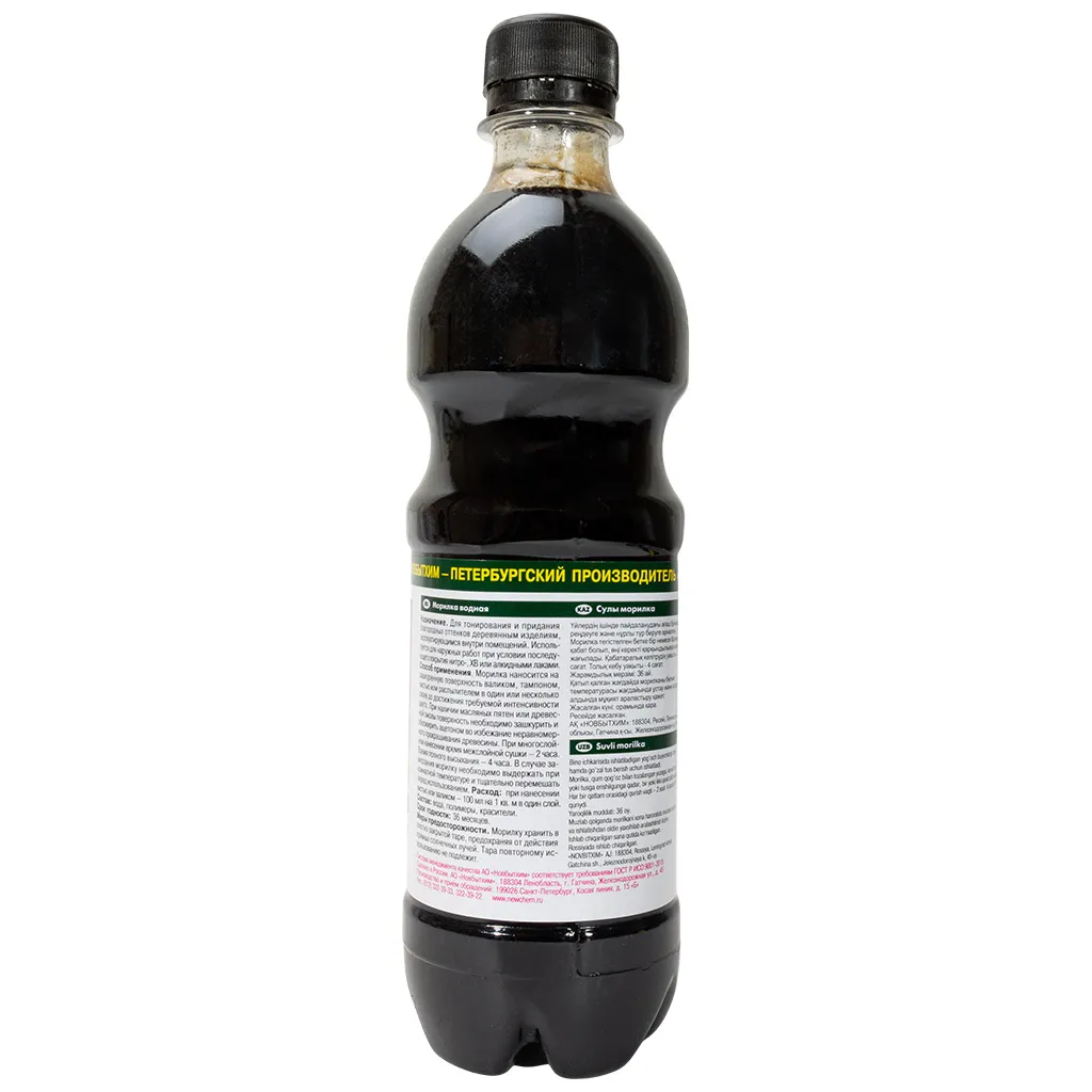 Морилка водная Новбытхим, влагостойкая, Палисандр, 0.5 л