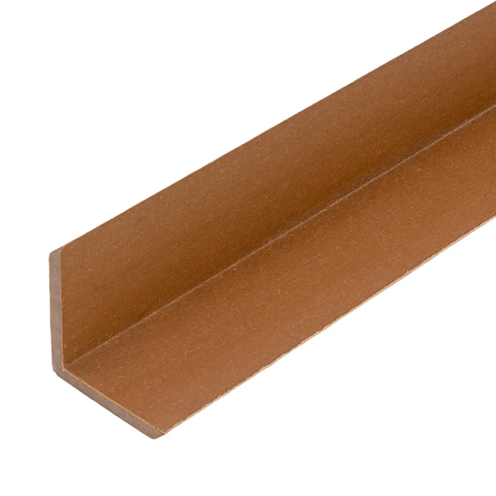 Уголок из ДПК, UnoDeck, Орех, 50 х 50 х 3000мм