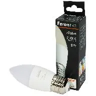 Лампа светодиодная Feron, свеча, 9Вт, E27, 2700K цены в Воронеже