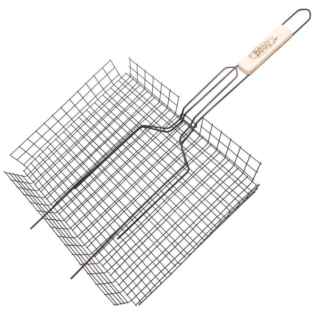 Решетка барбекю, глубокая, большая, 410х335х60мм