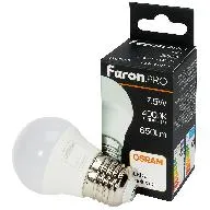 Лампа светодиодная Feron, шар, 7.5Вт, Е27, 4000К цены в Воронеже