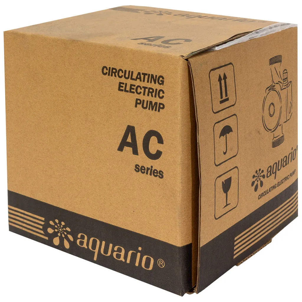 Насос циркуляционный Aquario АС 204, 130мм, с гайками