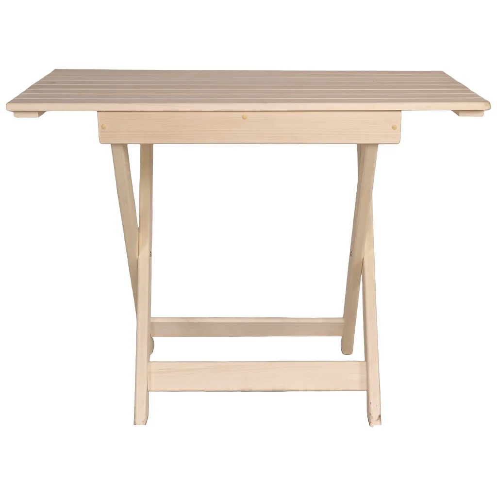 Стол раскладной, липа, 1000мм х 760мм х 600мм