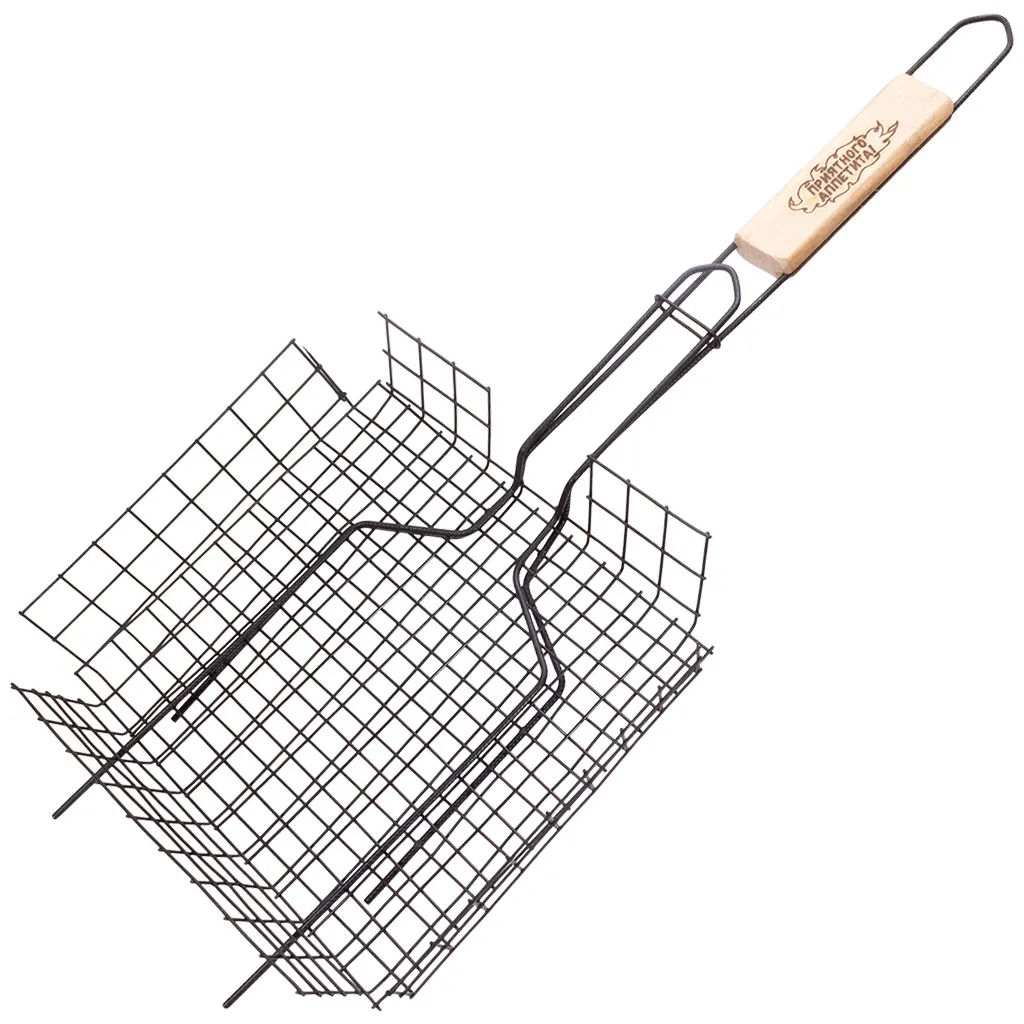 Решетка барбекю глубокая малая, 260х235х60мм