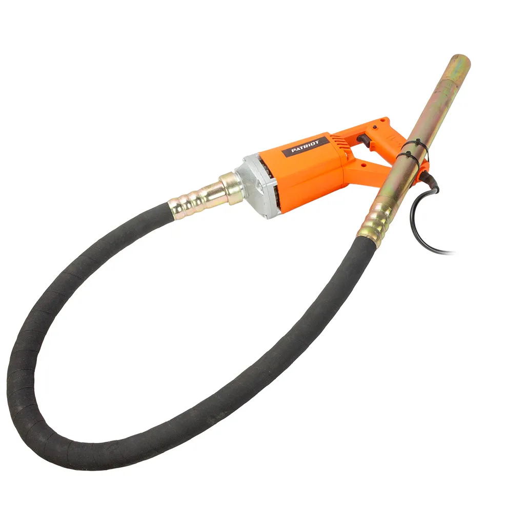 Вибратор глубинный Patriot CV 100, для бетона, 1000Вт