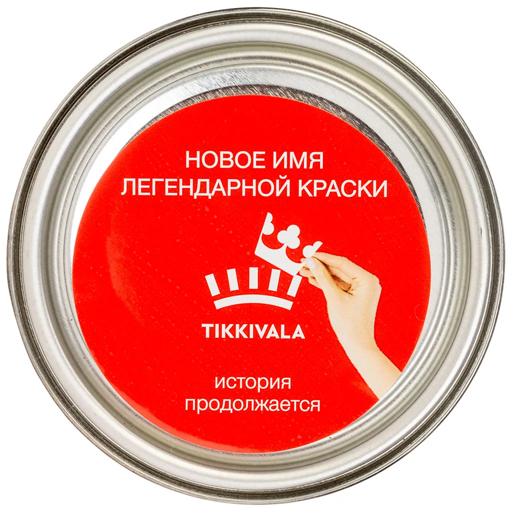 Эмаль алкидная Tikkurila Pesto 10 белая, матовая, база А, 0.9л