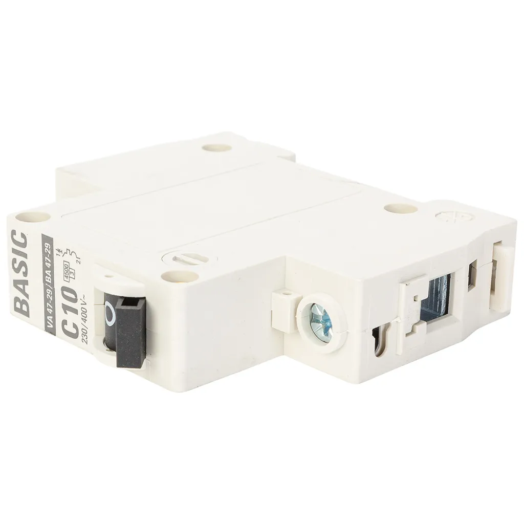 Выключатель автоматический ВА47-29 EKF, 1 полюсный, 10А С 4.5кА