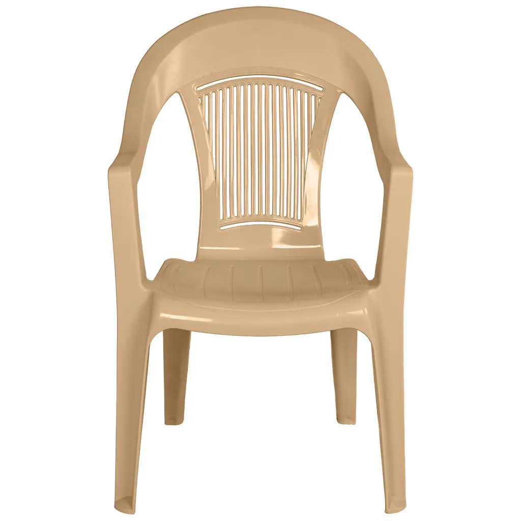 Кресло Элластик, пластик, бежевый