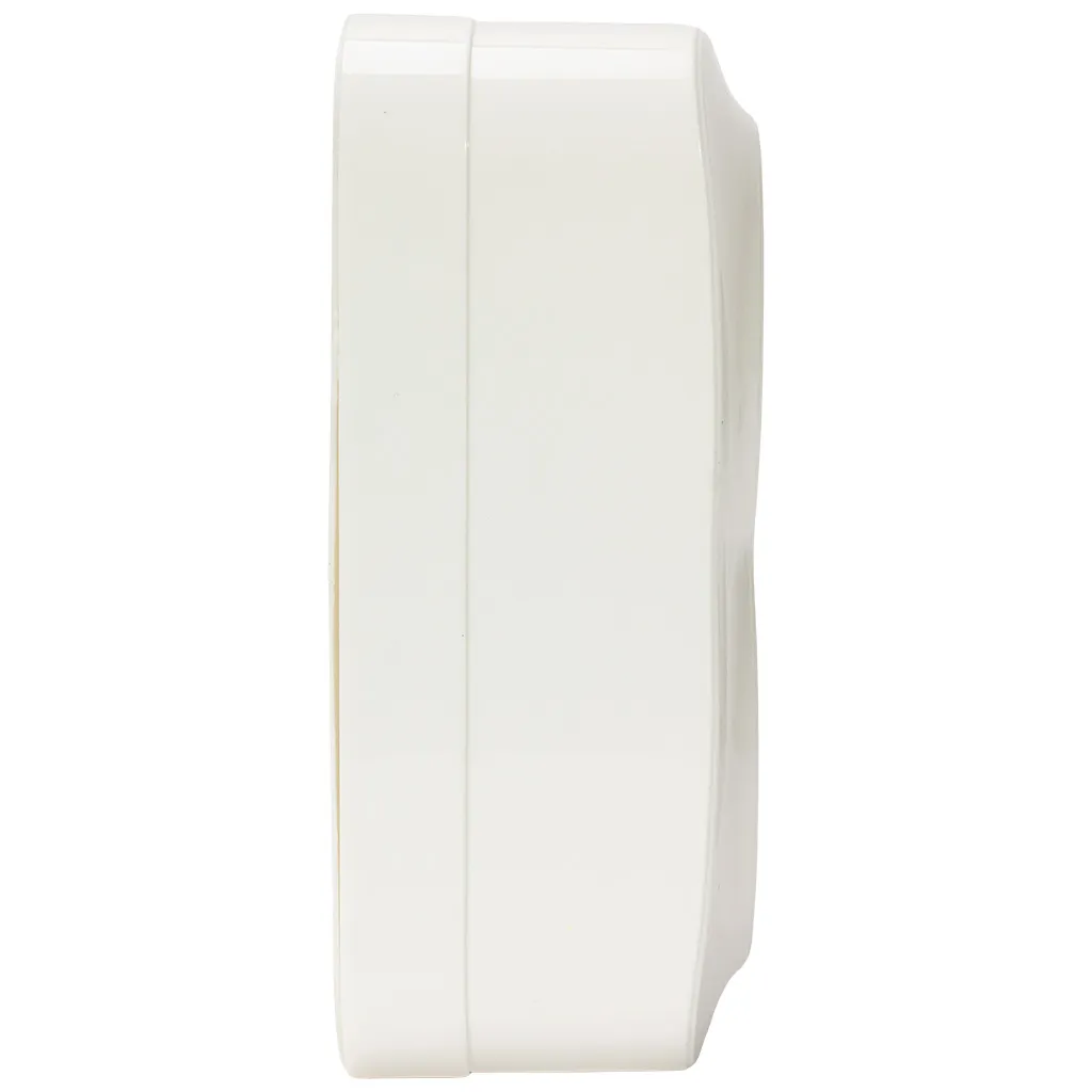 Розетка открытой проводки ИЭК Glory, 2-местная, 16А, с заземлением, белая