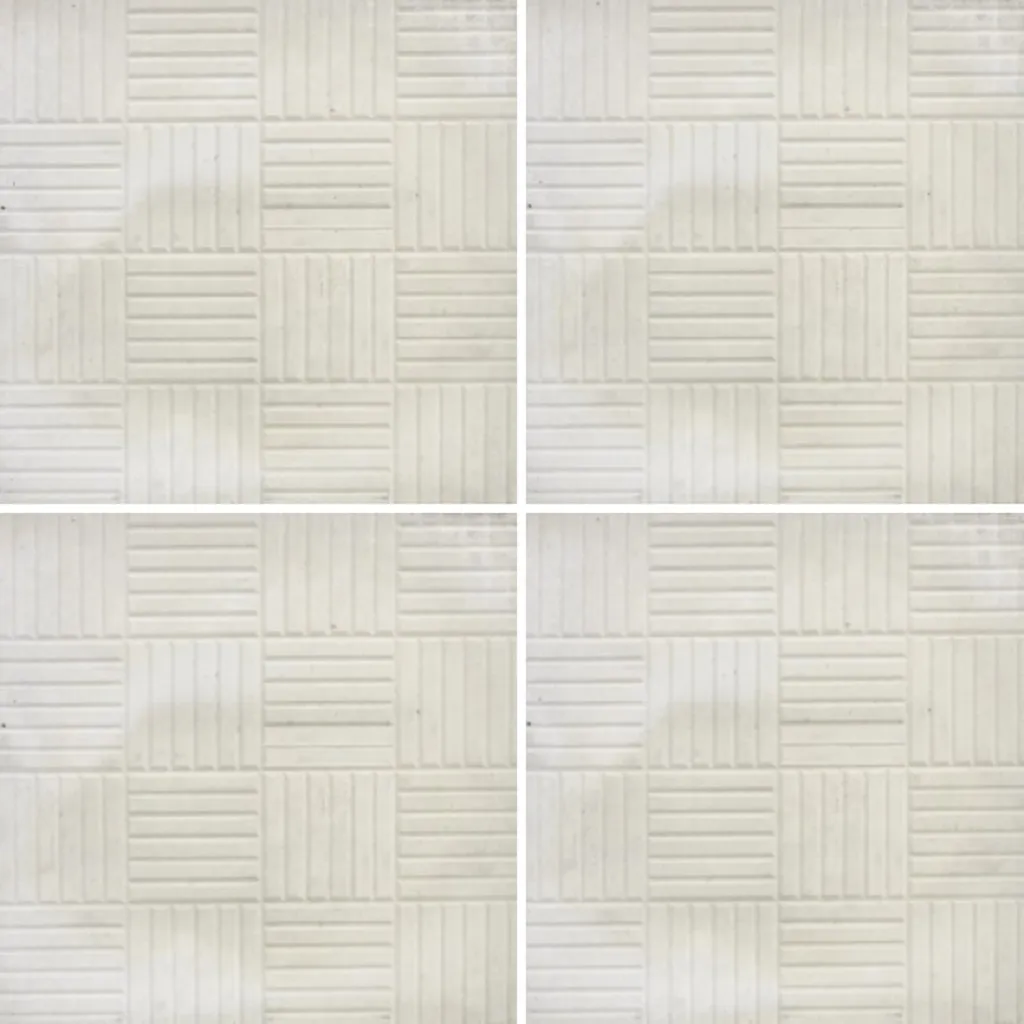 Плитка тротуарная "Паркет", 300х300мм, серая