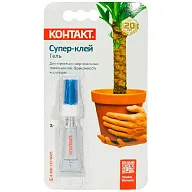 Супер-клей Контакт, гель, 3гр цены в Воронеже