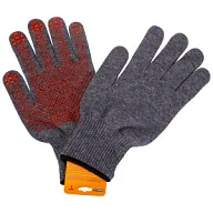 Перчатки Fiberon Точка, вязаные шерстяные, c начесом, 10 класс, серые цены в Воронеже