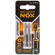 Бита Nox, Strong PZ №2  50мм, торсионная, 2шт цены в Воронеже