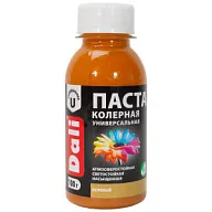 Универсальная колеровочная паста Dali, бежевый, 0.1л цены в Воронеже